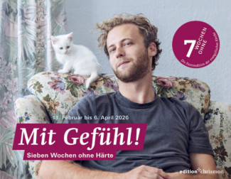 Mit Gefühl - Plakat für Gottesdienst