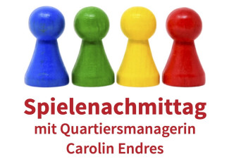 Plakat Spielenachmittag