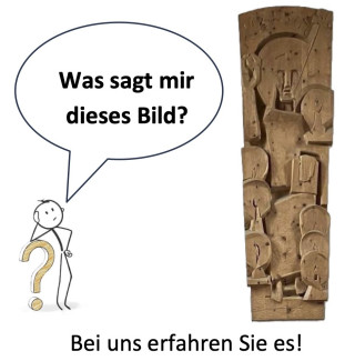 Grafik mit Altarbild zum Themengottesdienst
