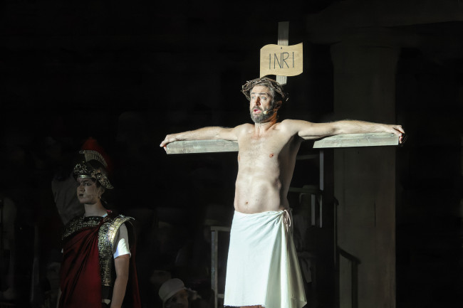 Jesus am Kreuz