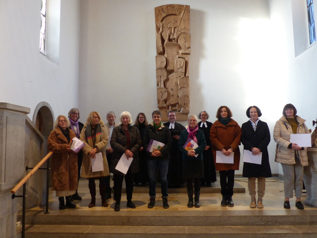 Der bisherige Kirchenvorstand wird gewürdigt und verabschiedet