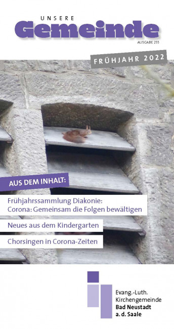 Gemeindeblatt Frühjahr 2022, Ausgabe 255 