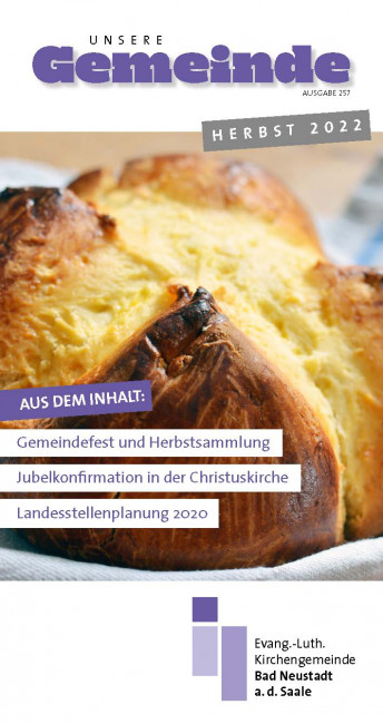 Gemeindeblatt Herbst 2022, Ausgabe 257