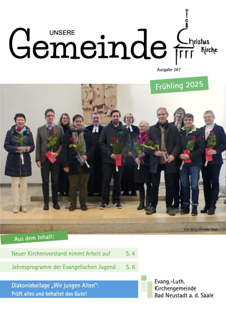 Gemeindeblatt Frühling 2025, Ausgabe 267