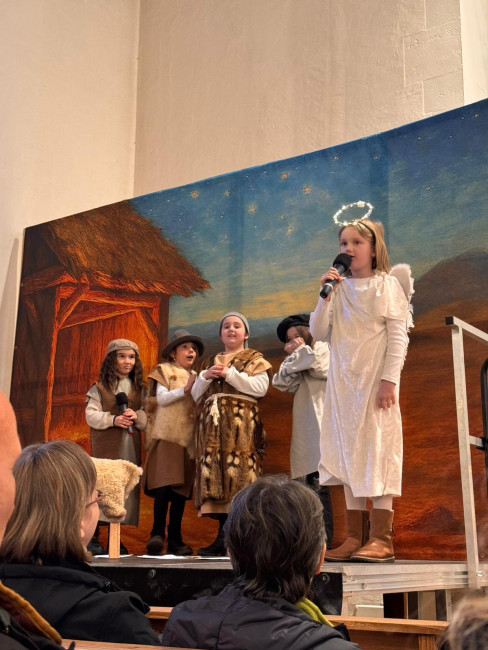 Und des Herrn Engel trat zu ihnen